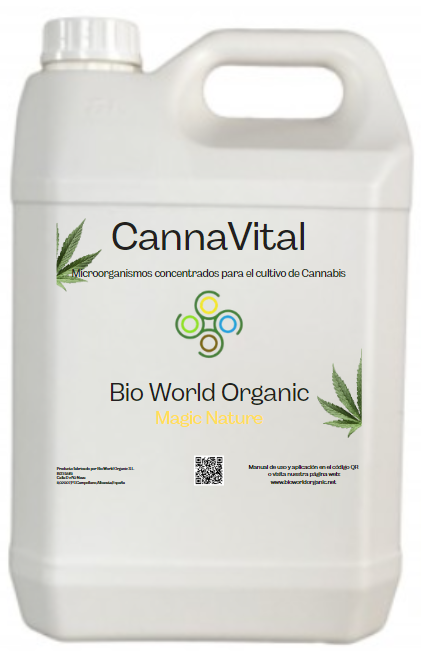 BWO CannaVital: Potenciador Natural para Cultivos de Cannabis 5L.